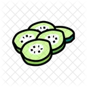 Cucumber Chopped  Icon