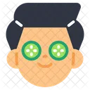 Cucumber Face  Icon