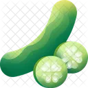 Cucumber Food Vegetable Icon