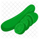 Cucumber Gherkin Vegetable Icon