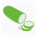 Cucumber Healthy Food Icon