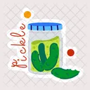 Brined Cucumbers Cucumber Pickle Vegetable Pickle Icon
