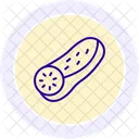 Cucumber slice  Icon