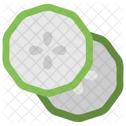 Cucumber Slices  Icon