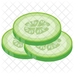 Cucumber Slices  Icon