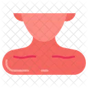 Cuello Clavicula Hombro Icono