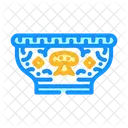 Ofrenda Bowl Budismo Icono