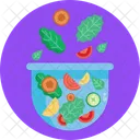 Tazón de verduras  Icon