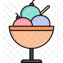 Tazón de helado  Icon