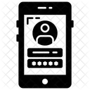 Cuenta Movil Seguridad Del Telefono Acceso Con Contrasena Icono