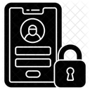 Cuenta Movil Segura Perfil Seguro Perfil Bloqueado Icono
