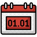 Cuenta regresiva de año nuevo  Icon