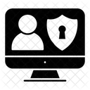 Perfil Seguro Cuenta Segura Seguridad De Cuenta Icono
