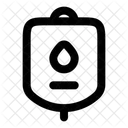 Cuentagotas minimalista  Icono