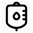Cuentagotas minimalista  Icono