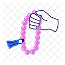 Cuentas De Tasbih Cuentas De Oracion Religiosas Icono