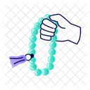 Cuentas De Tasbih Cuentas De Oracion Religiosas Icono