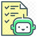 Inteligencia Artificial Ai Cuestionario Icono
