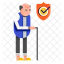 Cuidados A Largo Plazo Seguros Seguros De Vida Icono