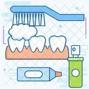 Cuidado com os dentes  Ícone