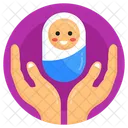Cuidado del bebé  Icono