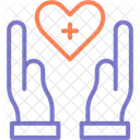 Cuidado Del Corazon Inmigracion Iconos Icon