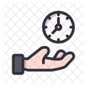 Reloj Hora Hora Icon