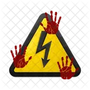 Cuidado Eletrico Perigo Eletrico Aviso Eletrico Icon