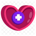 Cuidados com o coração  Ícone