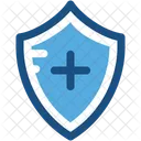 Hospital Cuidado Escudo Ícone