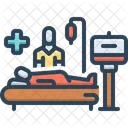 Atencion Post Cuidado Medico Icono
