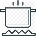Cuisson Pot Ustensiles De Cuisine Icône