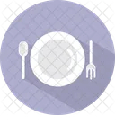 Culinary Spoon Plate Icon