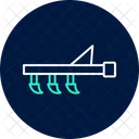 Cultivator Farm Agriculture Icon