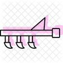 Soil Cultivator Farm Icon