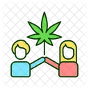 Cannabis Cultura Comunidade Icon
