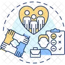 Cultura da empresa  Icon