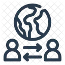 Cultural Exchange Diversity Tradition Icon