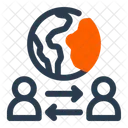 Cultural Exchange Diversity Tradition Icon