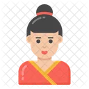 Chinese Lady Cultural Lady Female Icon