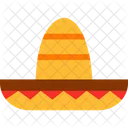 Sombrero Culture Fiesta Icon