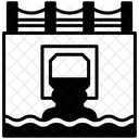 Culvert Drainage Water Icon