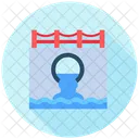 Culvert Drainage Water Icon