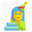 Cumpleañera  Icono