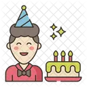 Cumpleañero  Icono