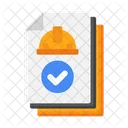 Cumplimiento De Seguridad Cumplimiento Lista De Verificacion Icono