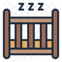 Cuna Cuna Para Bebe Cama Para Dormir Icono