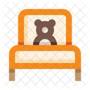 Cama De Bebe Descansar Dormir Icon