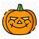 Cunning Pumpkin Halloween Icon