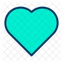 A Forma Di Cuore Forma Icon